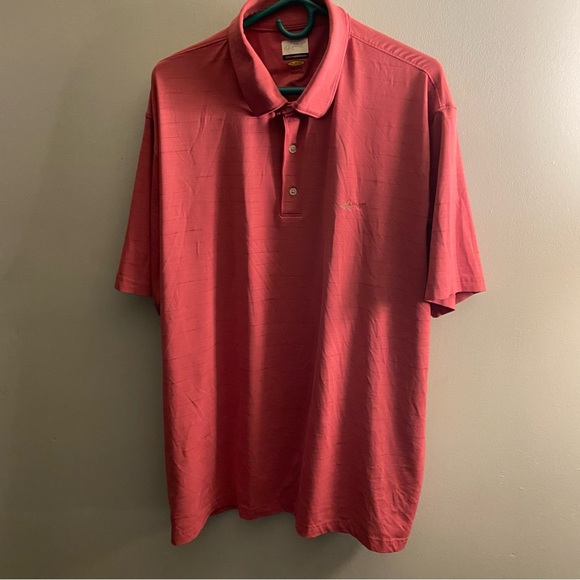 Greg Norman Golf Polo Shirt Men’s XXL – Red Play Dry Performance - Picture 1 of 4